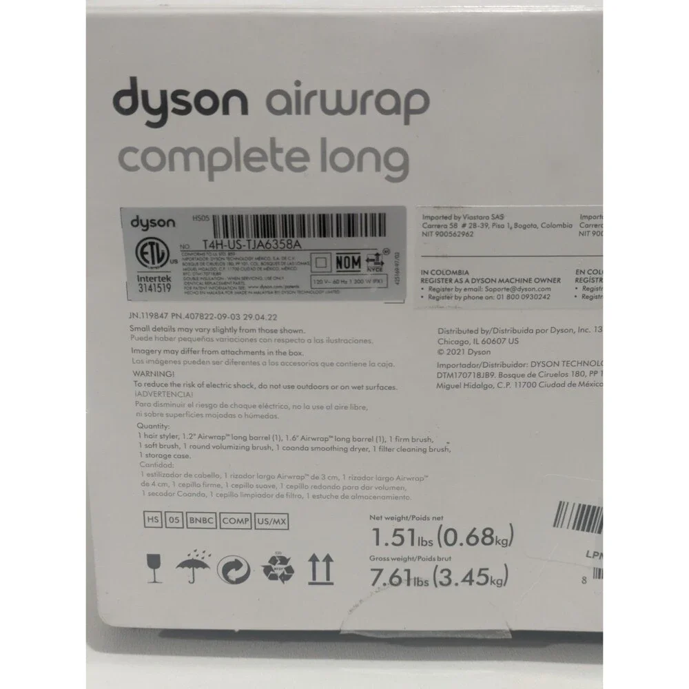 Dyson Airwrap™ Multi-Styler Complete‎ Long Nickel/Copper